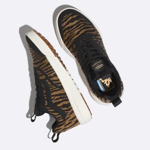 Vans Bayan Spor Ayakkabı Woven Tiger UltraRange Rapidweld Siyah | 32913-859